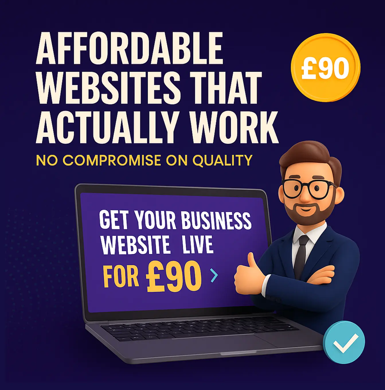 Affordable Websites That Actually Work — No Compromise on Quality